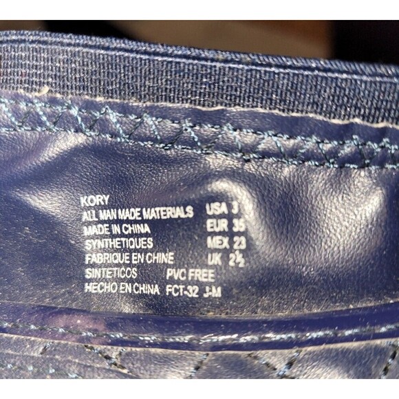 2 for $20  Michael Kors Kids Kory Flats Sequin Zebra Size 3 - Picture 7 of 7